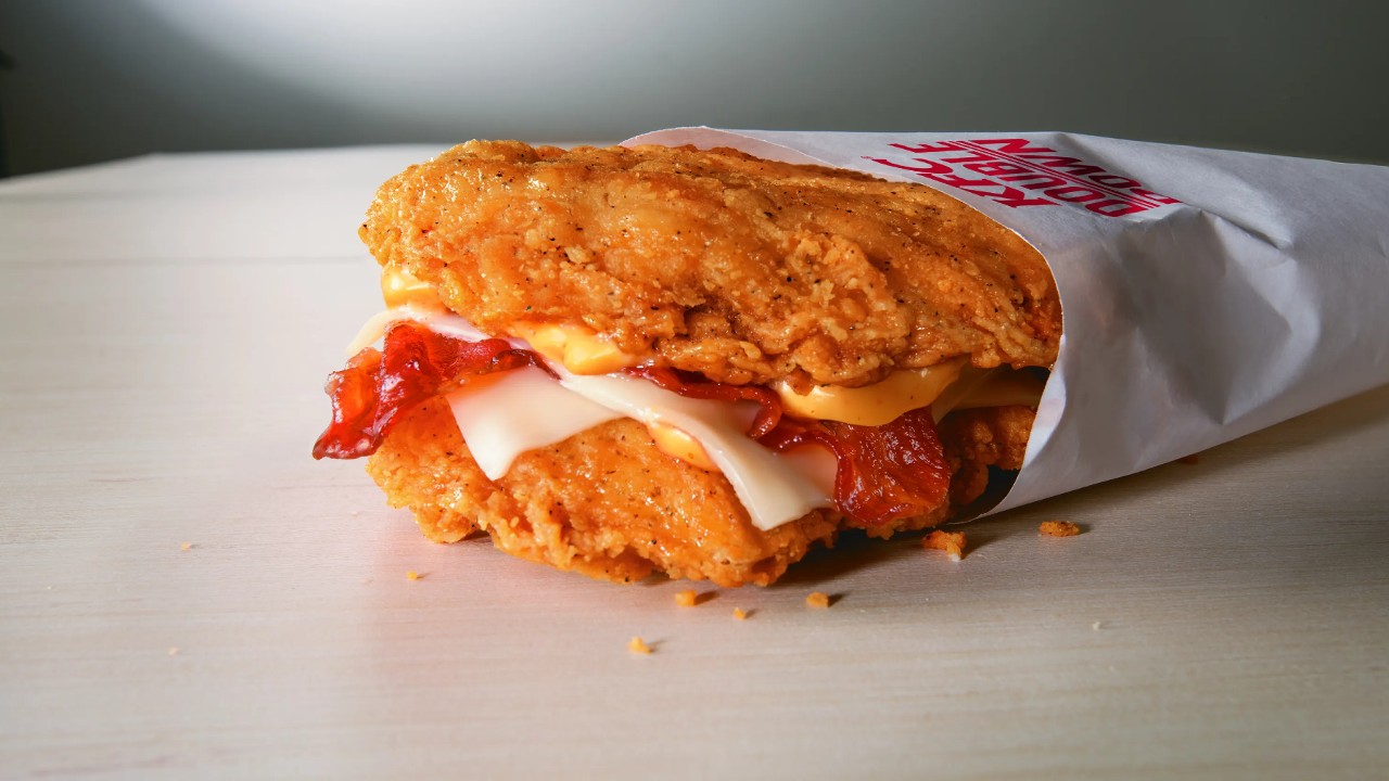 After Being MIA For Years; The Double Down…(KFC’s Bun-less Wonder) Is Making A Come-Back