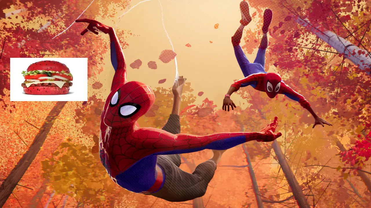 Burger King Getting Spiderman Makeover And Spider-Verse Whopper With Red Bun