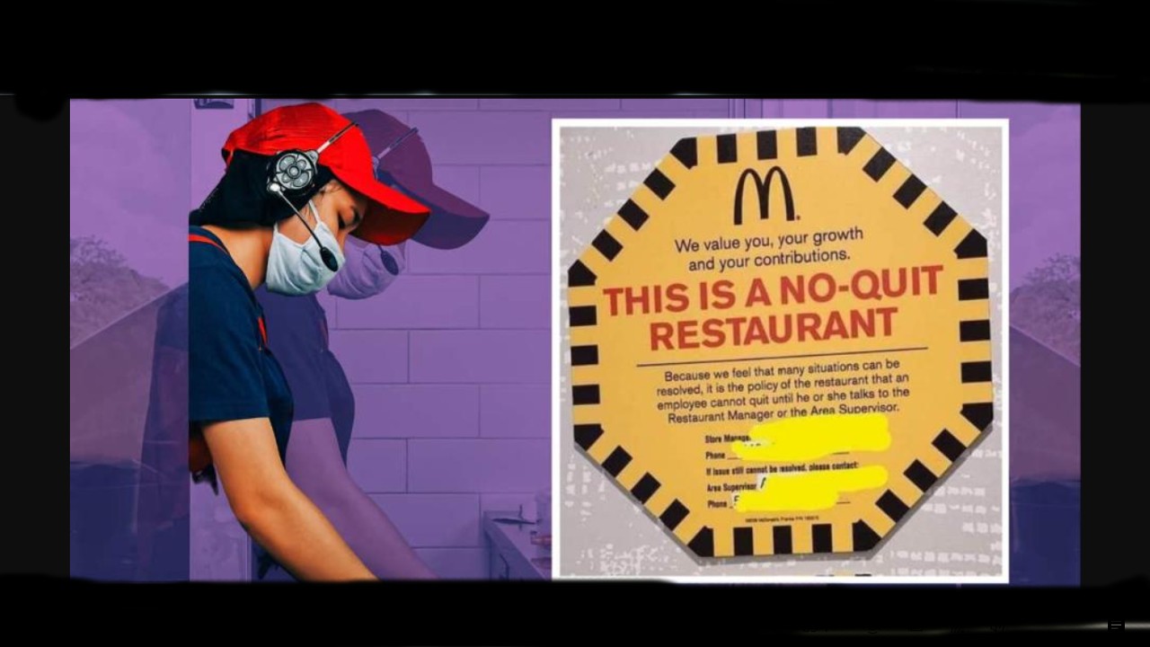 McDonald’s Location Has “No-Quit” Policy That Baffles…”Slavery With Extra Steps”