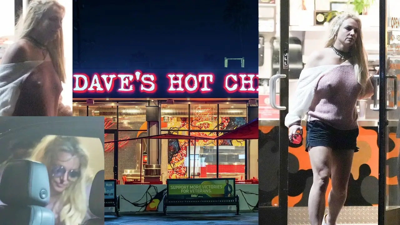 Britney Spears’ New Romance Heats Up at Late Night Dave’s Hot Chicken Run