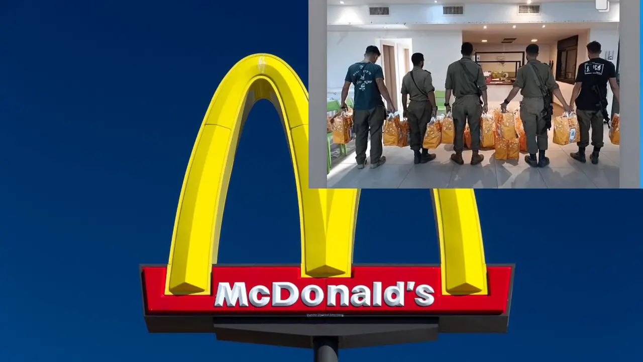 McDonalds Faces Heat After Donating Food To IDF Soldiers
