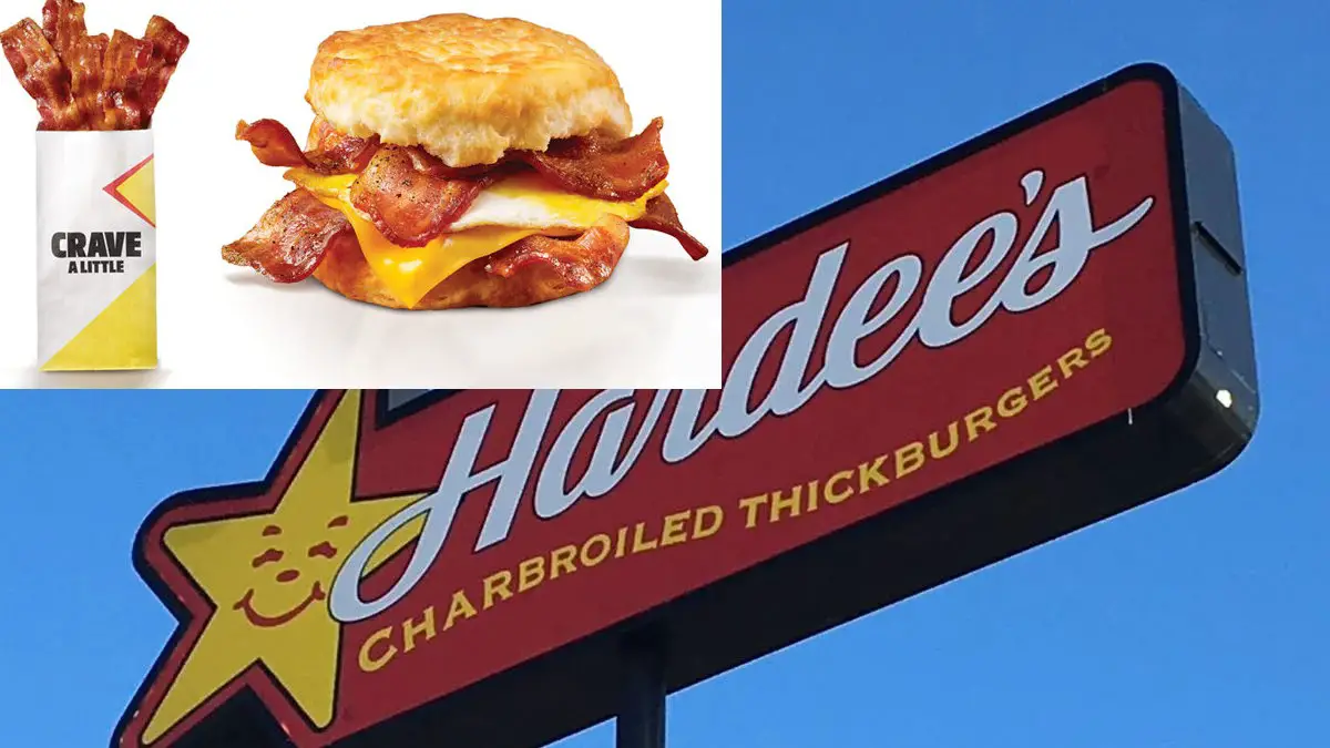 Hardee’s Launches Candied Bacon Line-Up After Testing The Market in 2021