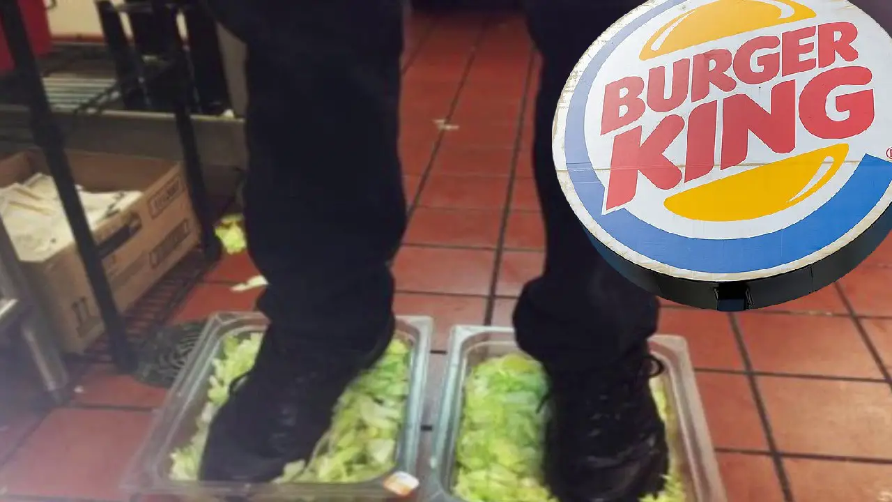 “This is the lettuce you eat at Burger King” Worker Stomps Lettuce, All Hell Breaks Loose