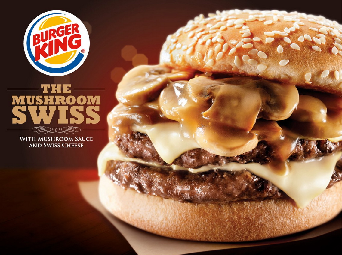 Burger King Unveils Melty Delights Including The... Shroom N' Swiss Melt