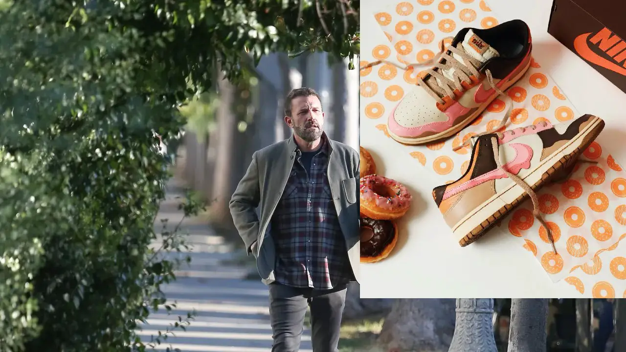 Ben Affleck’s Coffee Love Takes Flight With Custom Dunkin’ Nikes