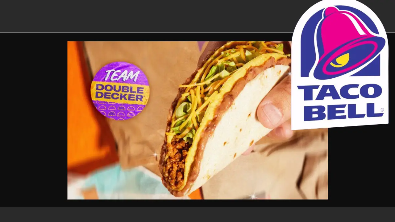 Taco Bell’s Legendary Double Decker Taco Makes a Grand Re-Entry