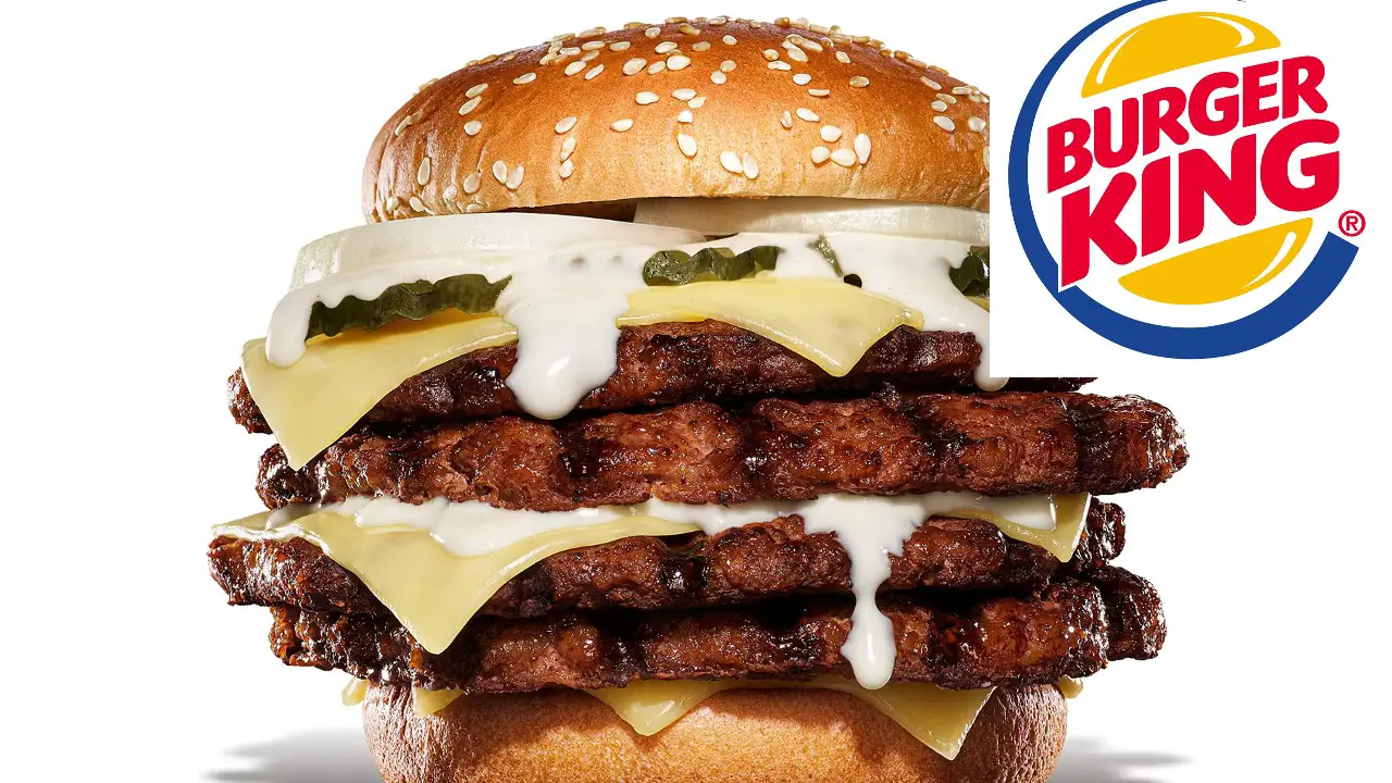 Burger King Launches The Mighty T.O.P Burger AKA The One Pounder Burger