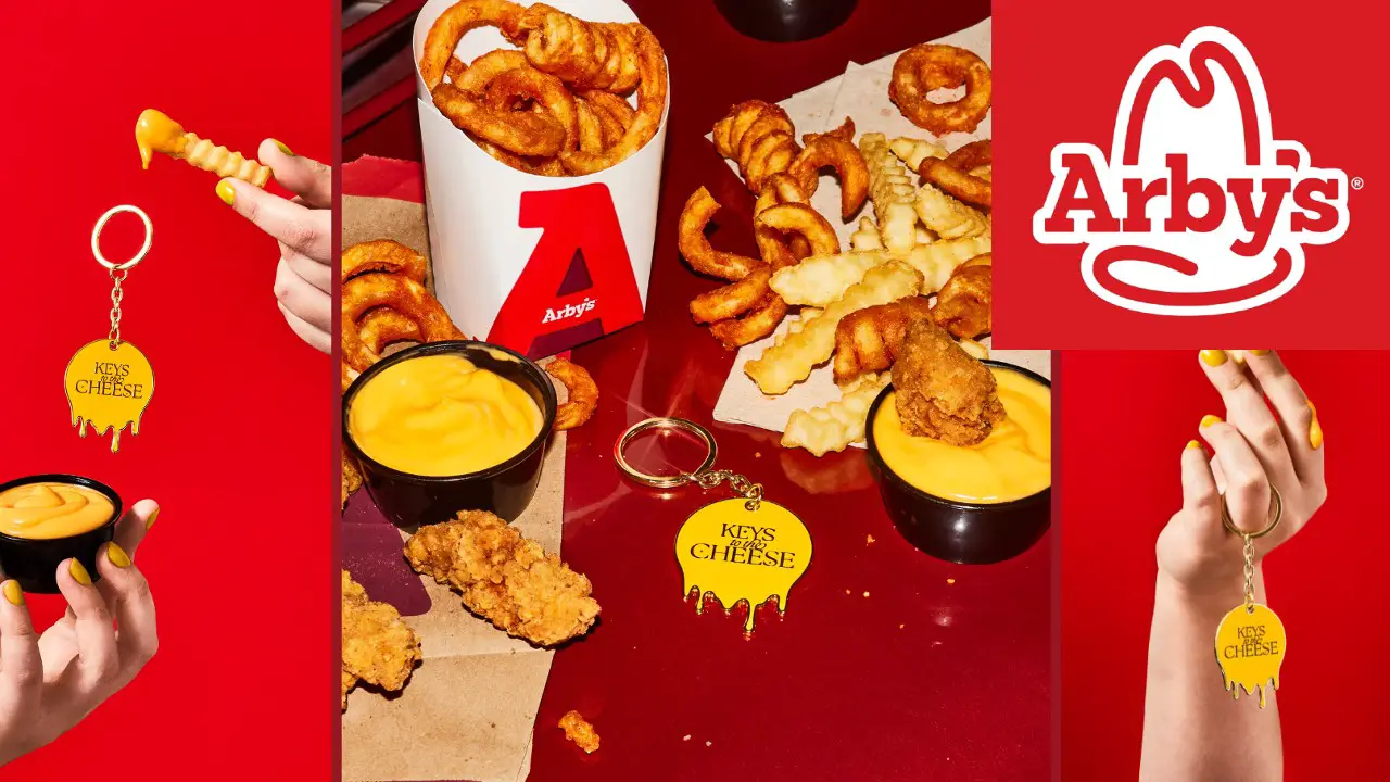 Arby’s $2 Key Unlocks a Year of Unlimited Cheese Sauce Bliss