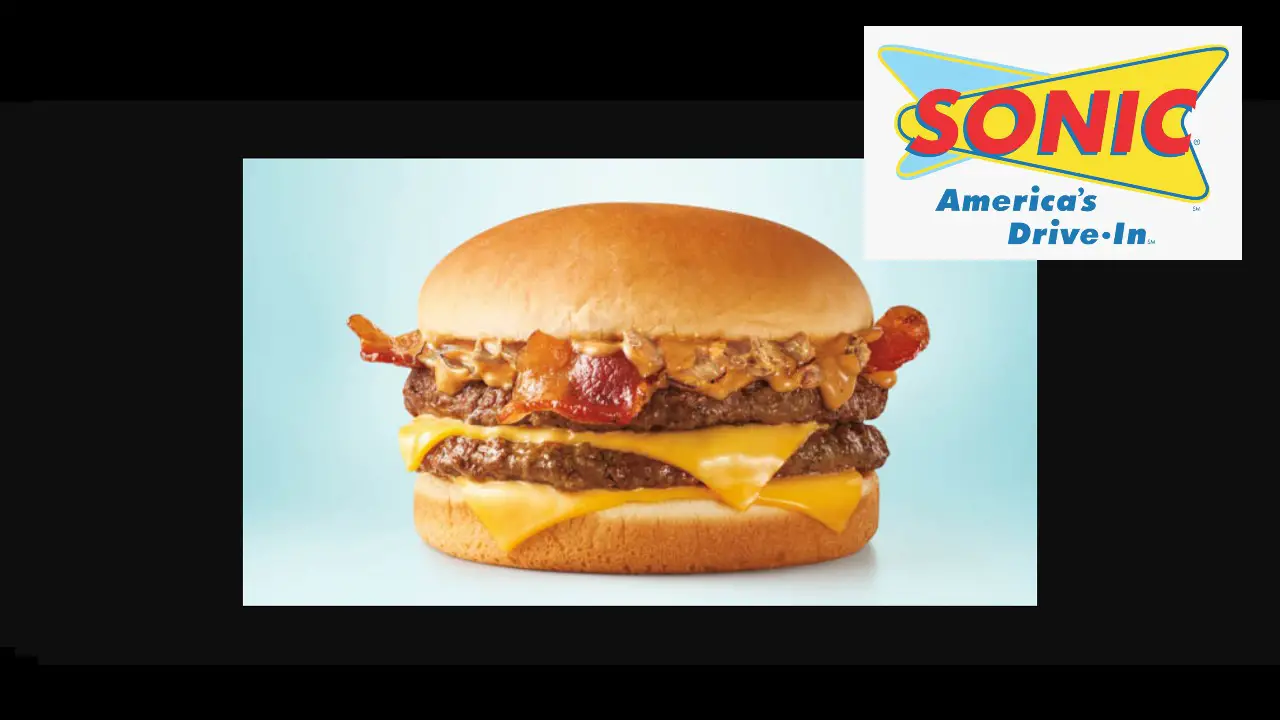 Sonic Introduces A Peanut Butter & Bacon Cheeseburger: The SuperSonic Double Cheeseburger