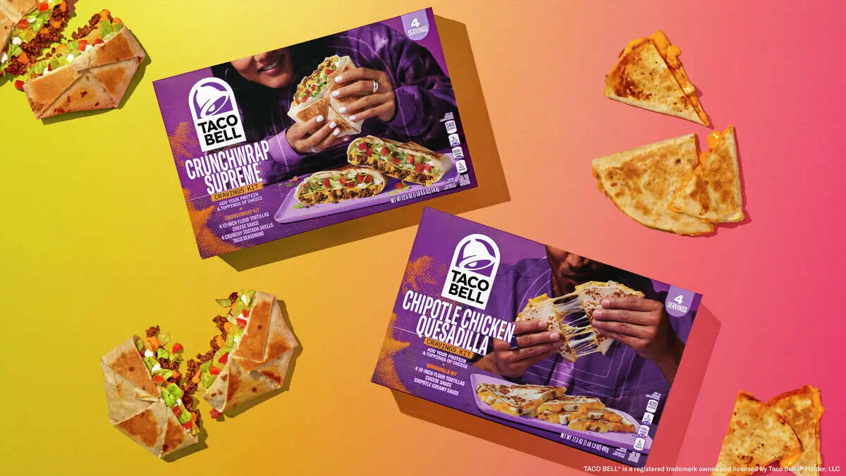 Taco Bell Cravings Kits Hit Walmart: Crunchwrap Supreme and Chipotle Chicken Quesadilla Now DIY