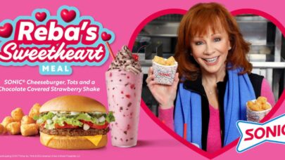 Reba & Sonic Collab For Valentine’s Day On Reba’s Sweetheart Meal
