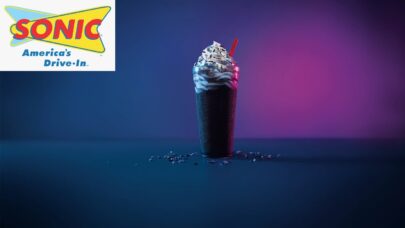Sonic Blasts Off with Blackout Slush Float for Solar Eclipse