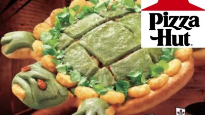 East Meets West In Pizza Hut’s Mochi Turtle Pizza: A Cilantro, Red Bean & Tator Tot Surprise
