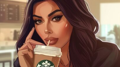 Kim Kardashian’s  Weird Starbuck’s Cardboard Coffee Sleeve Phobia